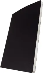 CuckooDiaries Notebook A5 Diary Ruled 144 Pages (Black)