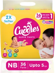 Cuddles Super Pants Newborn Baby Diapers
