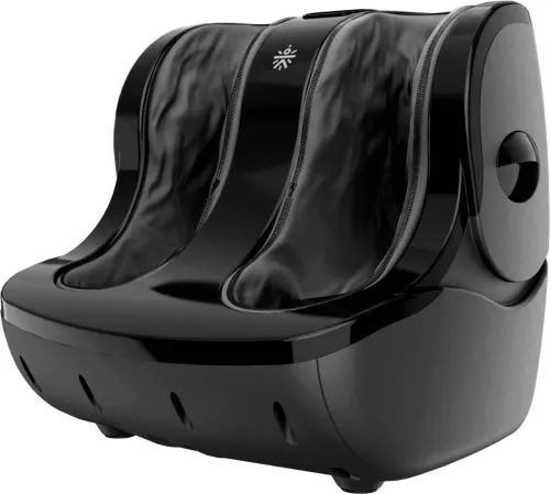 Image of Cult Carson Plus with Air Compression, Vibration & Warm Therapy, Pain Relief, Foot & calf Massager (Carbon Black)