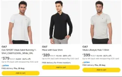 CULT Men's Clothing upto 88% Discount
