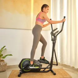 Cultsport Smartcross b1 Elliptical for Home Use, Max Weight : 120Kg With Magnetic Resistance Cross Trainer  (Black)