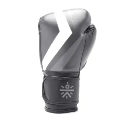 cultsportone Pro Boxing Gloves with Antimicrobial Lining(CS700583_Black_8 oz)