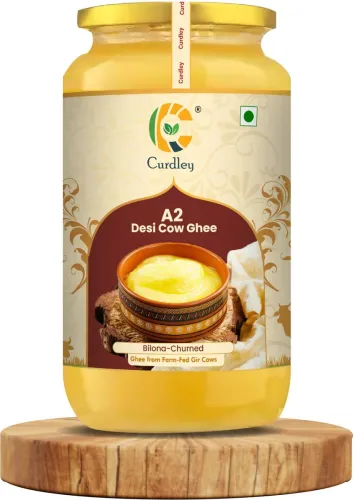 Image of CURDLEY A2 Desi Pure Handmade Cow Ghee 1000 ml