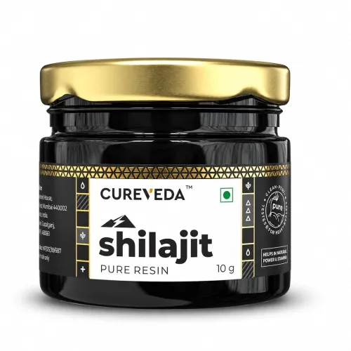 Image of Cureveda Himalayan Shilajit For Men Resin 10 gm