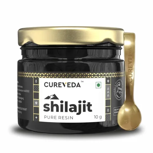 Image of Cureveda Himalayan Shilajit Resin 10g For Men