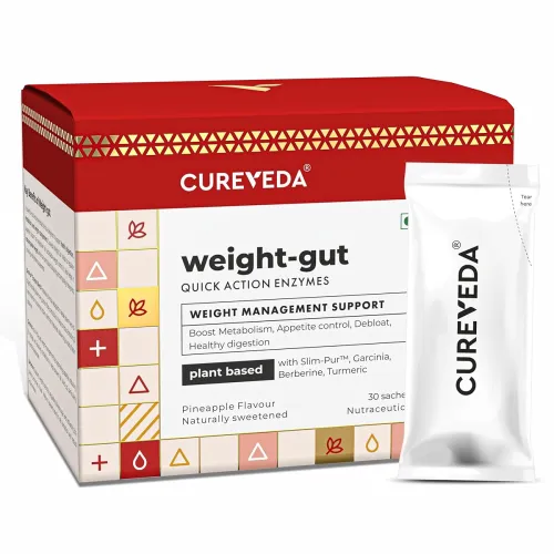 Image of Cureveda Weight Gut - Natural Weight Management
