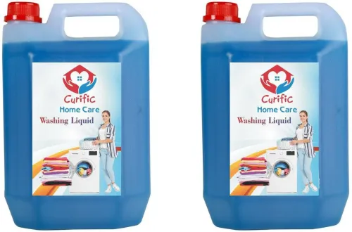 Image of curific Washing Machine Liquid Detergent 5L * Pack of 2