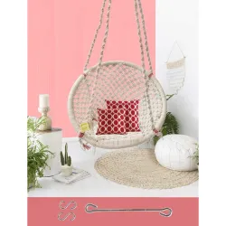 Curio Centre Round Cotton Home Swing & Hammock Chair