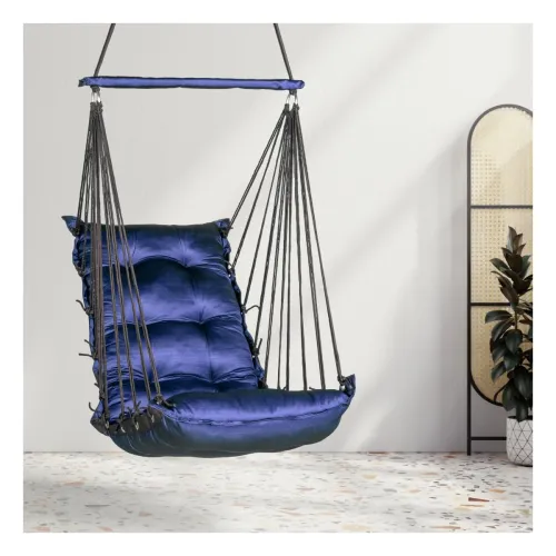 Image of Curio Centre Soft Cotton Swinging Hammock Hanging Swing Chair