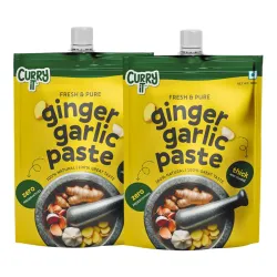CURRYiT Ginger Garlic Paste (Pack of 2)
