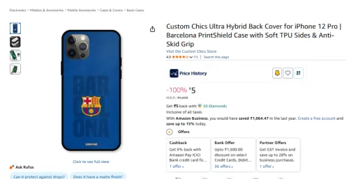 Image of Custom Chics Ultra Hybrid Back Cover