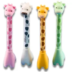 Giraffe Gel Pen 0.5mm (1 Pcs) – Cute Animal Shaped Novelty Pen | 