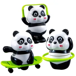 Cute Panda Action Toy Set for Kids 3 PCS