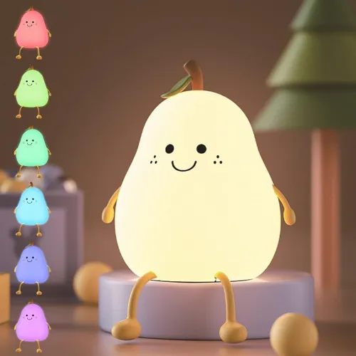Image of Cute Silicon Pear Light 