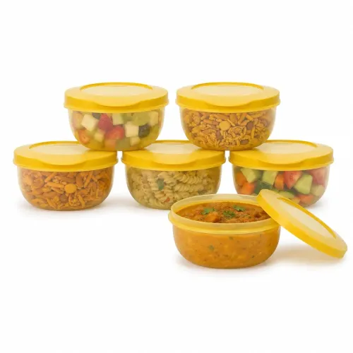 Image of Cutting EDGE 2700ml Eco Storage Container & Organizer Set of 6 (Yellow)