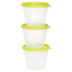 Cutting EDGE Nesterware 1000ml Stackable Food Container (Set of )