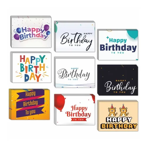 Image of CVANU Attractive 9 Designs Greeting Cards