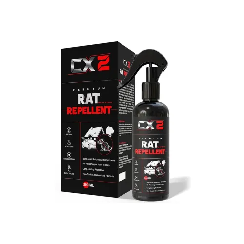 Image of CX2 Rat Repellent Spray for Car Home Office Mouse | Natural Powerful Pest Control Protect Wires in Car Bike Computer | E