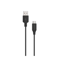 Cygnett Essentials USB-C 2.0 to USB-A Cable 2M - PVC Black
