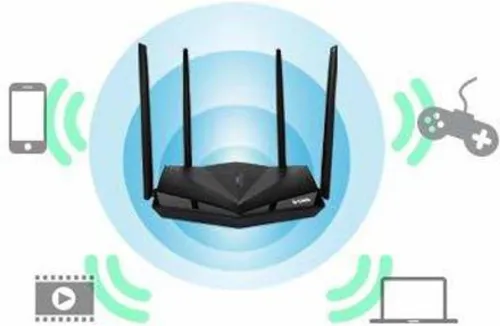 Image of D-Link DIR-650IN Wireless Router 2.4 GHz 300 Mbps