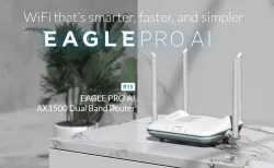 D-Link R15 Wi-Fi 6 Router 2.4 GHz, 5 GHz 1500 Mbps Wifi Speed Dual Band External Antenna Ethernet (Cable Broadband) (Whi