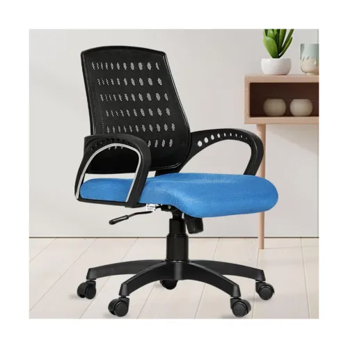 Image of Da URBAN® Boom 03 Mid-Back Revolving Mesh Ergonomic Chair for Home
