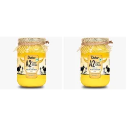 Dabur A2 Cow Ghee - 500ml Pure (Pack of 2)