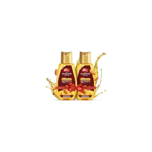 Image of Dabur Almond Hair Oil - 580ml(290ml*2) 