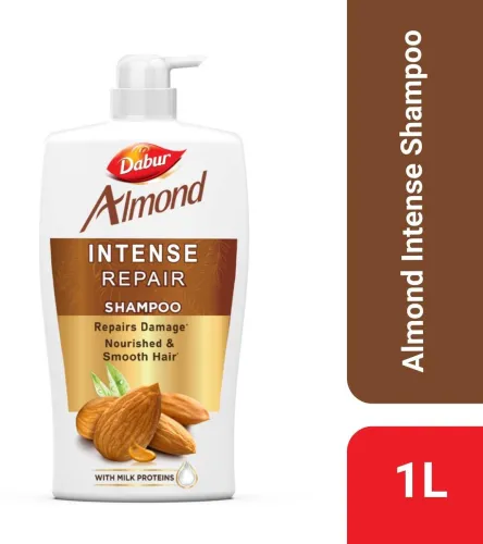 Image of Dabur Almond Intense Repair Shampoo  (1 L)