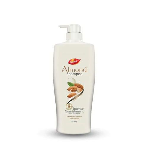 Image of Dabur Almond Shampoo - 650 ml For Nourished & Smooth Hair