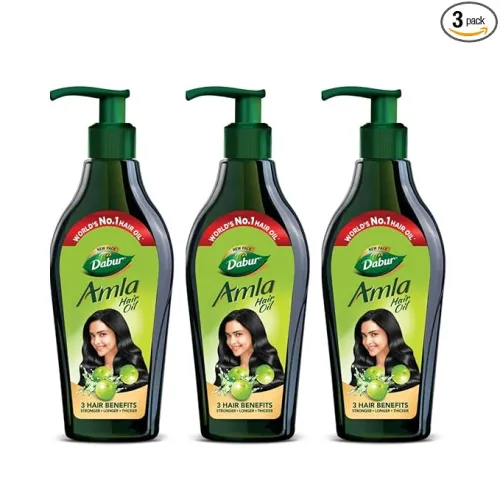 Image of Dabur Amla Hair Oil - 550ml (Pack of 3)