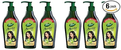 Image of Dabur Amla Hair Oil - 550ml (Pack of 6)