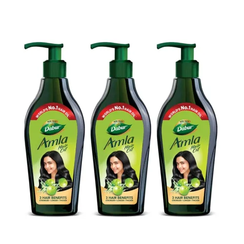 Image of Dabur Amla Hair Oil - 550ml (Pack of 3)