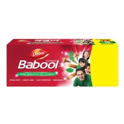 Dabur Babool Ayurvedic Toothpaste -350g (175g x 2, Pack of 2)