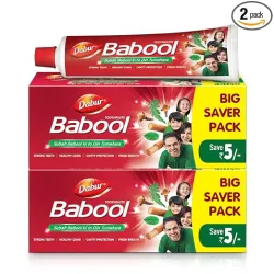 Dabur Babool Ayurvedic Toothpaste -700g (350g x 2)