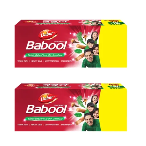 Image of Dabur Babool Ayurvedic Toothpaste 700g (Pack of 2)