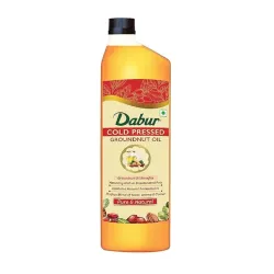 Dabur Cold Pressed Groundnut Cooking Oil - 1L