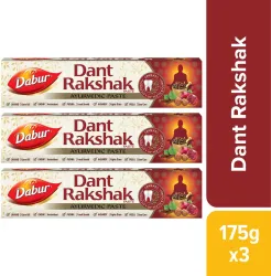 Dabur Dant Rakshak Ayurvedic Toothpaste With Goodness Of 32 Ayurv...more