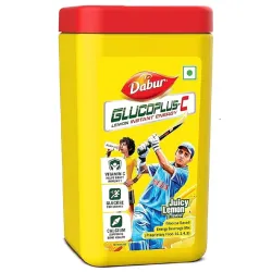 DABUR Gluco Plus C Energy Boost Lemon - 400g Jar