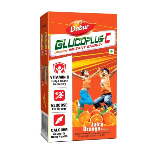 Image of DABUR Glucoplus-C Instant Powder Energy Glucose (Orange Flavour) - 1Kg