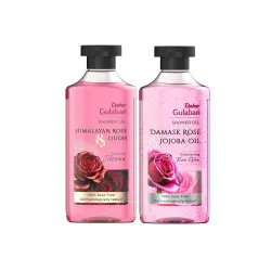 Dabur Gulabari Heavenly Rose & Oudh Shower Gel, 250 ml (Pack of 2)