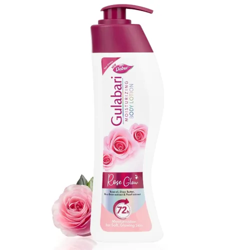 Image of Dabur Gulabari Moisturizing Body Lotion – 400 ml | For Men & Women | Dry Skin Care