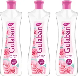 Dabur Gulabari Premium Rose 100% Natural Water Men & Women (1200 ml)