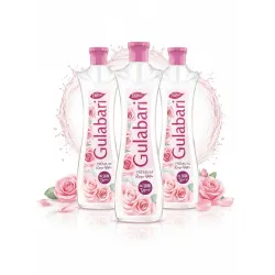 Dabur Gulabari Premium Rose Water - 400ml (Pack of 3) | With No Paraben | Cleanses, Hydrates & Moisturises Skin | Balanc