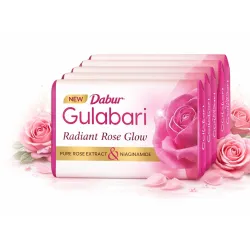 Dabur Gulabari Pure Rose Soap 150g (Pack of 4) | 