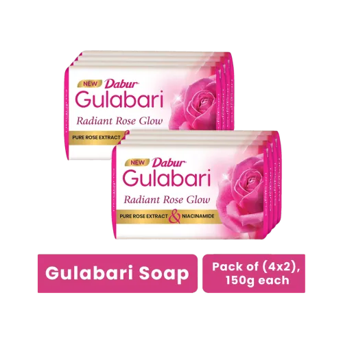 Image of Dabur Gulabari Pure Rose Soap 150g (PO8)