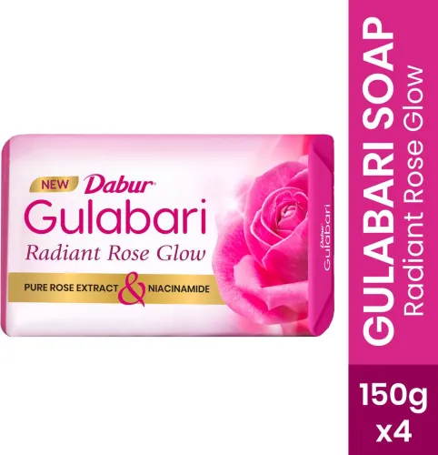 Image of Dabur Gulabari Rose Glow Soap 