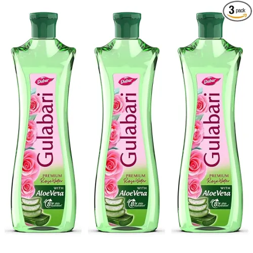 Image of Dabur Gulabari Premium Rose Water with Aloe Vera - 1200 ml (400ml x 3)
