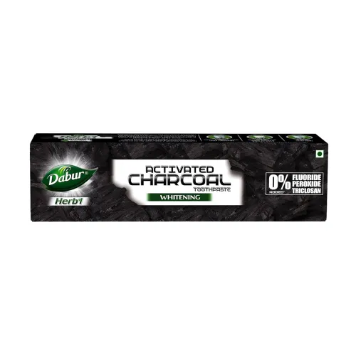 Image of Dabur Herb’l Activated Charcoal Toothpaste 120g