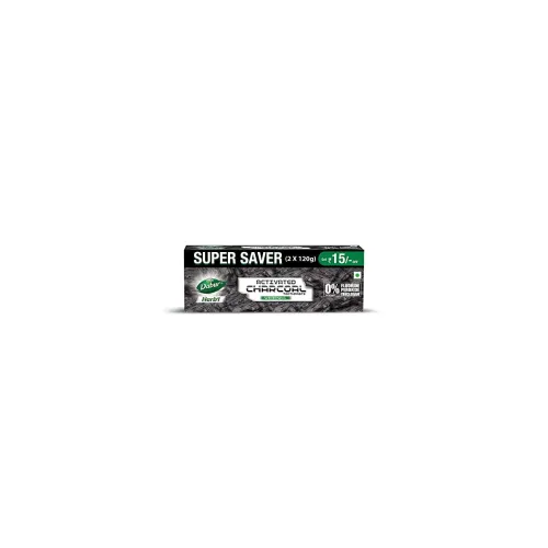 Image of DABUR Herb'L Activated Charcoal Toothpaste-240G 